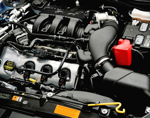 engine and transmission